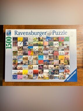 Ravensburger Colorful “99 Bicycles” Photo Collage Puzzle